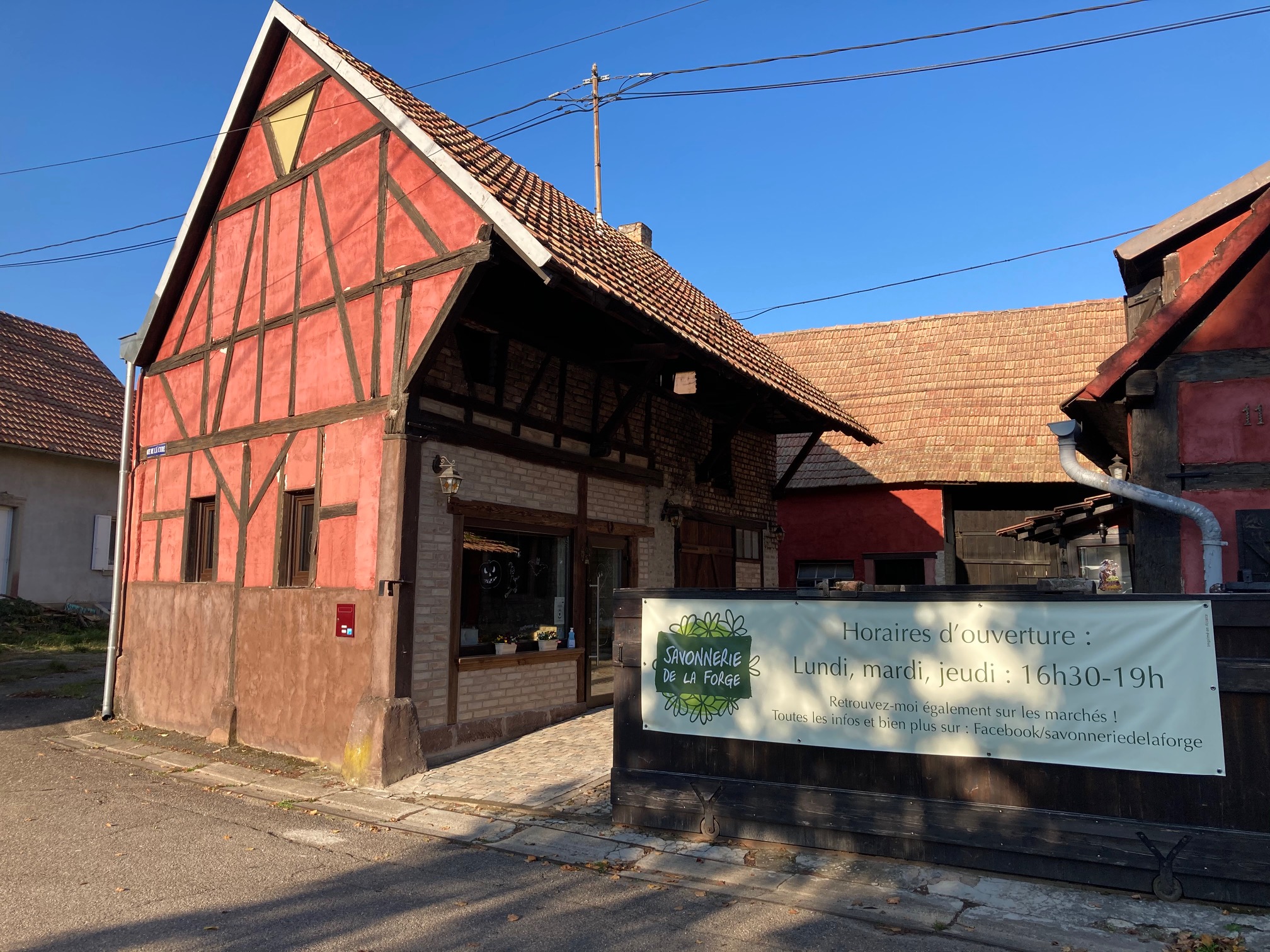 Savonnerie artisanale locale en Alsace