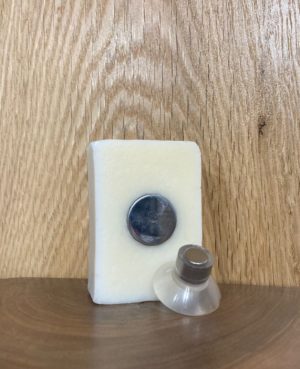 Porte-savon aimanté