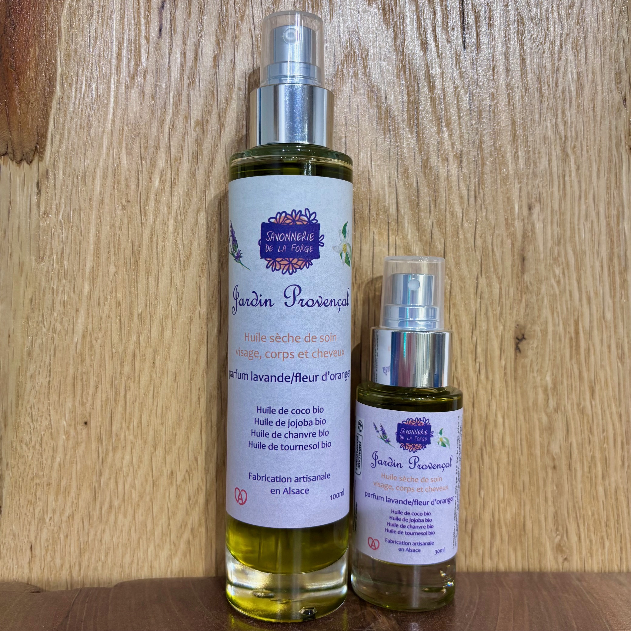 Huile sèche de soin Jardin Provençal