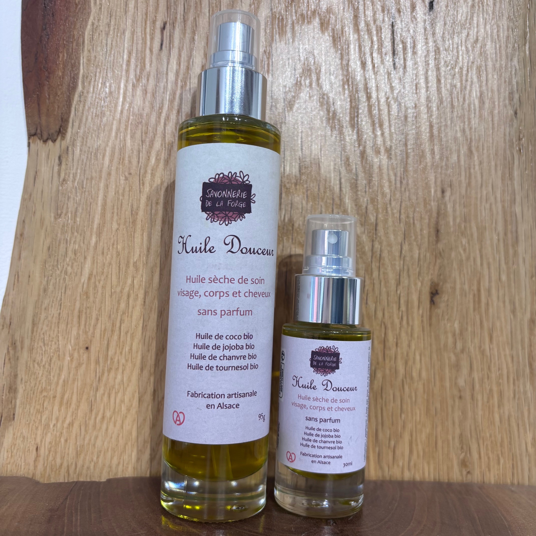 Huile sèche de soin Douceur sans parfum